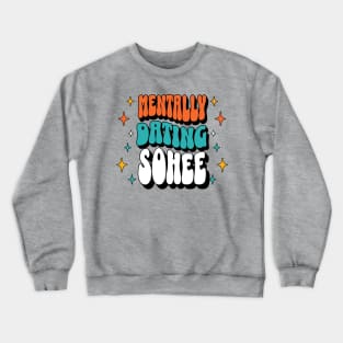 RIIZE mentally dating Sohee briize typography kpop | Morcaworks Crewneck Sweatshirt